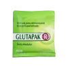 Vista frontal de un sobre de Glutapak R.