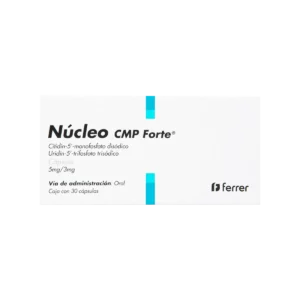 Vista frontal de una caja de Nucleo CMP Forte.